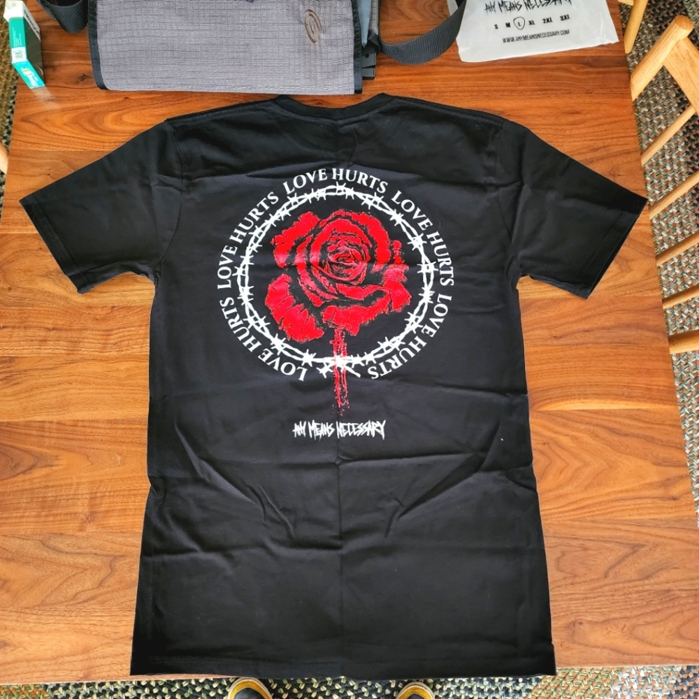 Love Hurts 2 Sided T-Shirt - Picture 2 of 3